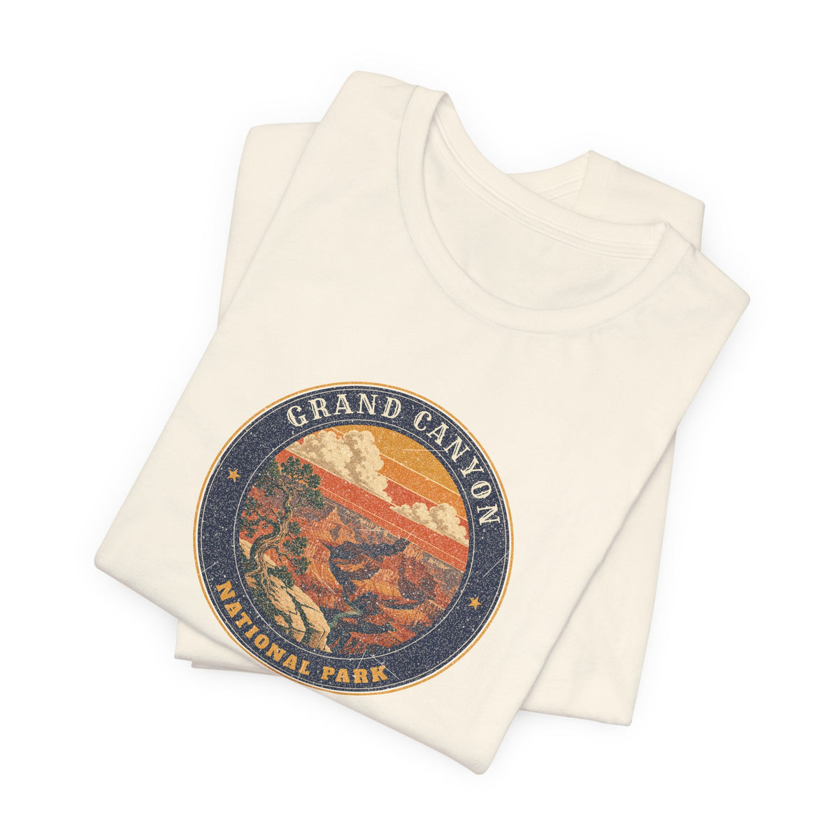 Grand Canyon National Park T-Shirt – Vintage South Rim Tee – Emblem