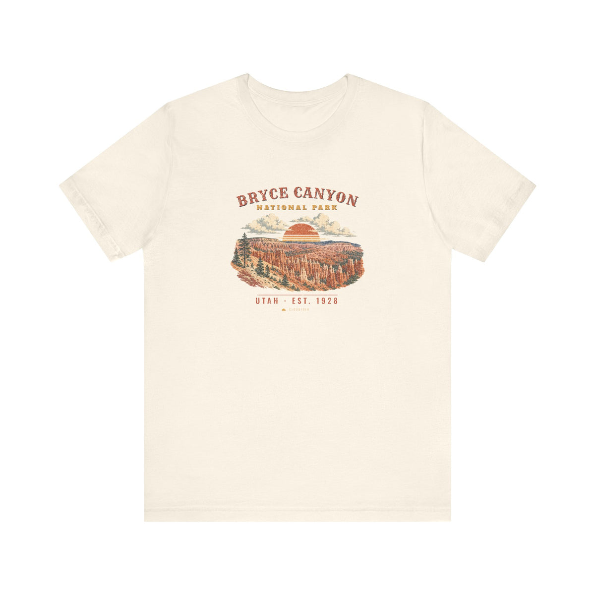 Bryce Canyon National Park T-Shirt – Vintage Hoodoo Amphitheater Tee – Landscape