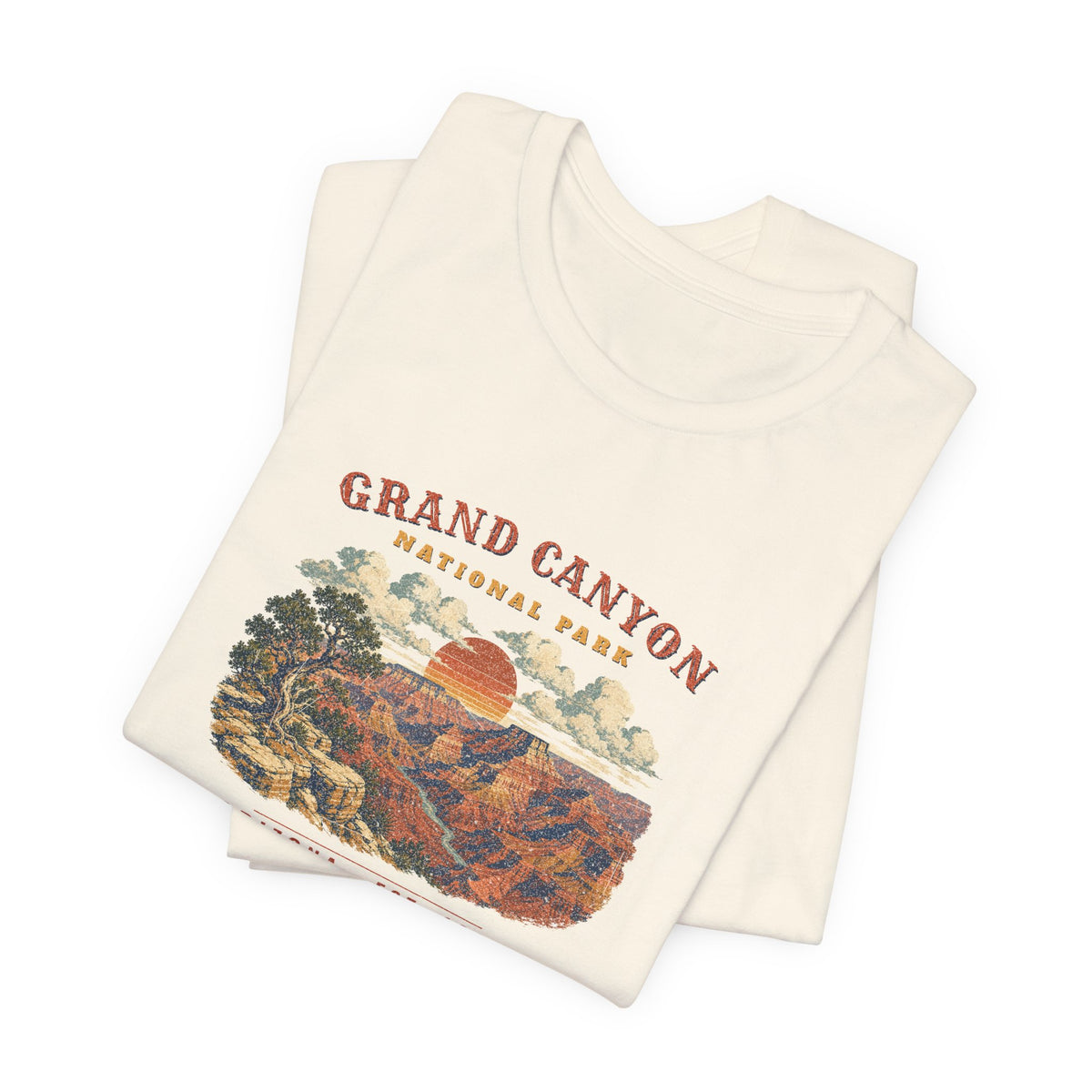 Grand Canyon National Park T-Shirt – Vintage South Rim Tee – Landscape