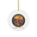 Grand Canyon National Park Ornament – Vintage South Rim Ceramic Christmas Ornament – Emblem