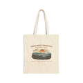 Great Smoky Mountains National Park Tote Bag – Vintage Misty Ridges Natural Canvas Tote – Landscape