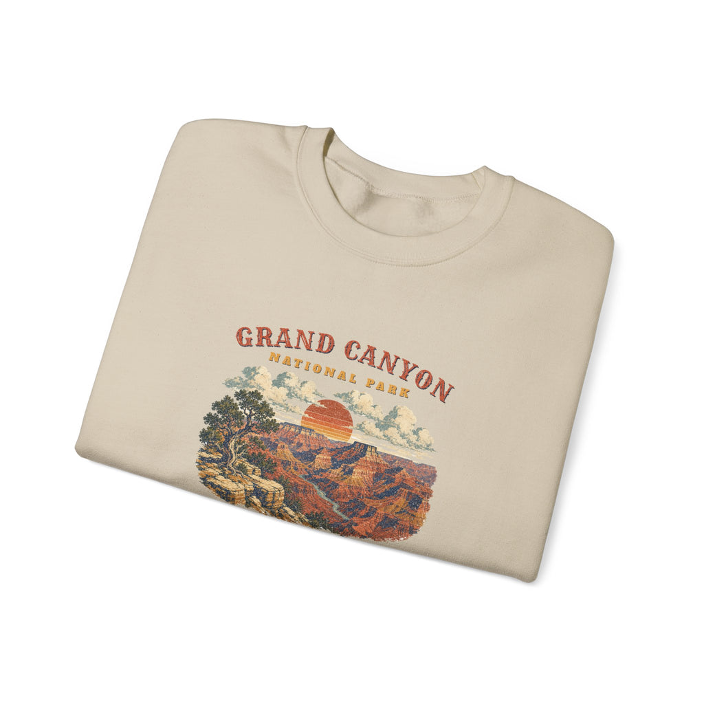 Grand Canyon National Park Sweatshirt – Vintage South Rim Crewneck – Landscape