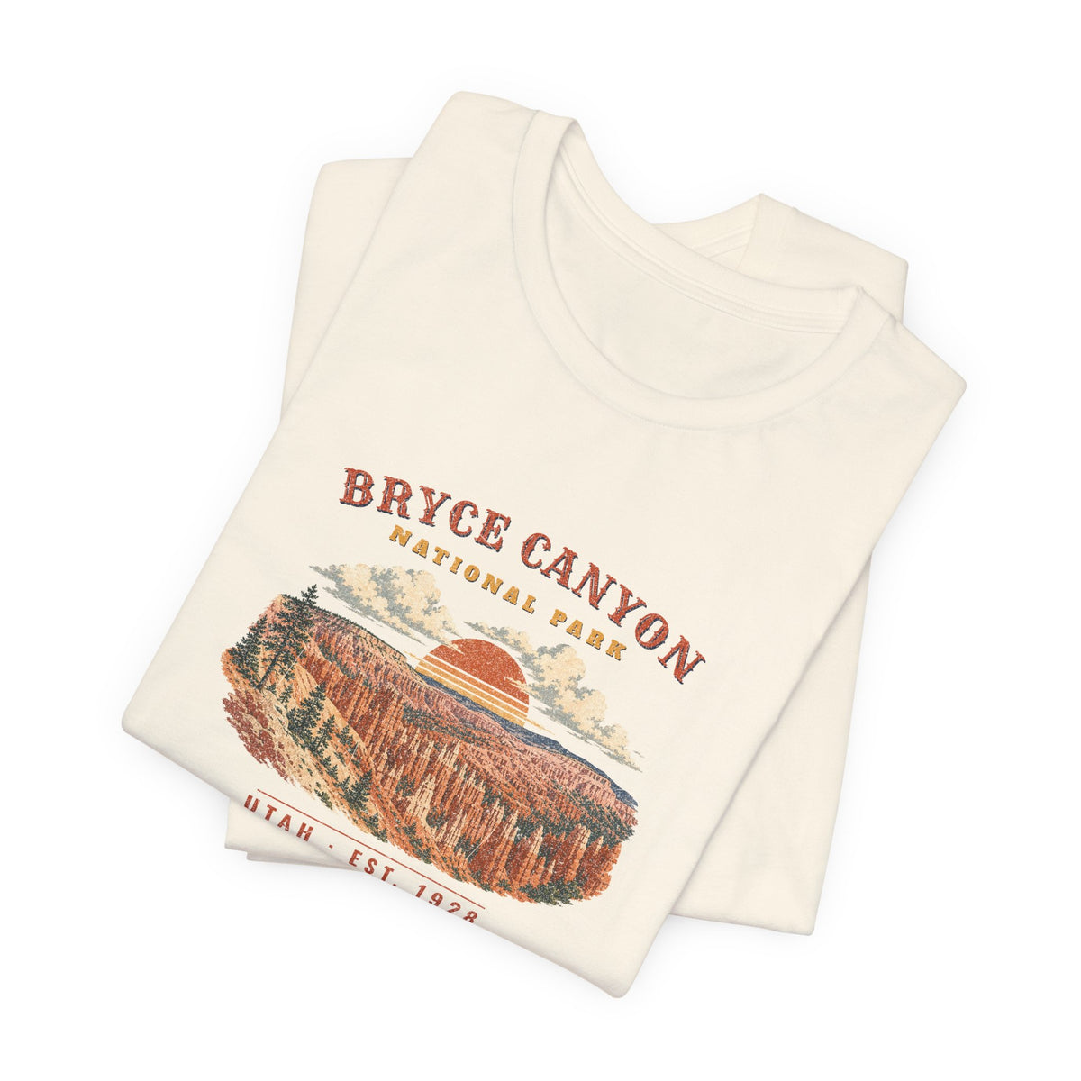 Bryce Canyon National Park T-Shirt – Vintage Hoodoo Amphitheater Tee – Landscape