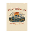 Rocky Mountain National Park Poster – Vintage Longs Peak 18x24 Art Print – Landscape