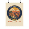 Grand Canyon National Park Poster – Vintage South Rim 18x24 Art Print – Emblem