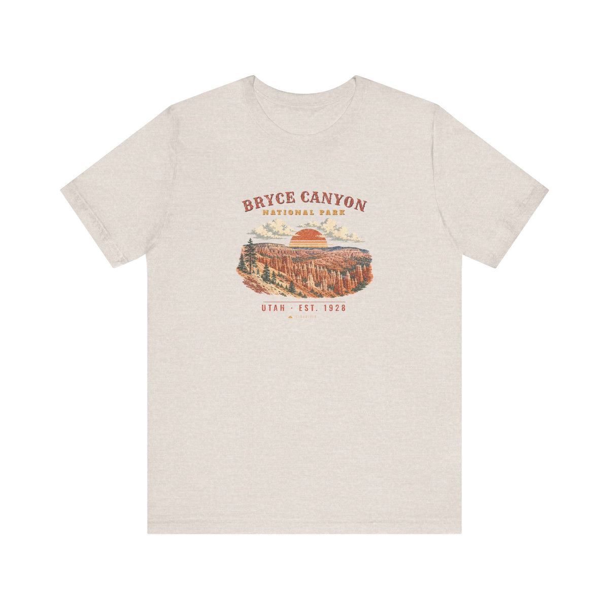 Bryce Canyon National Park T-Shirt – Vintage Hoodoo Amphitheater Tee – Landscape