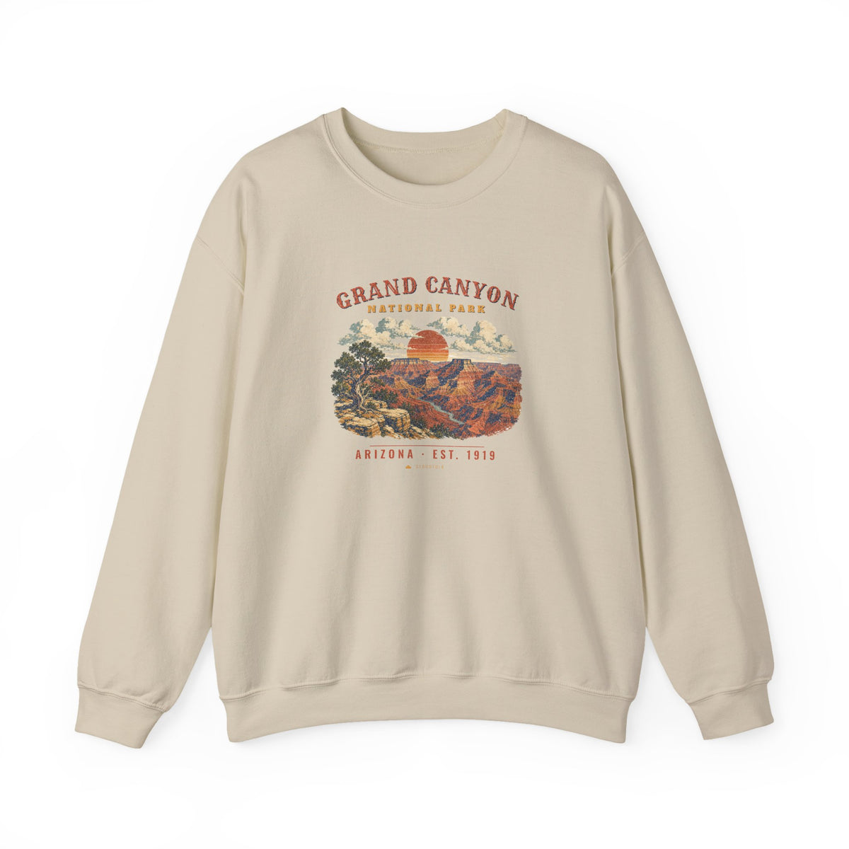 Grand Canyon National Park Sweatshirt – Vintage South Rim Crewneck – Landscape