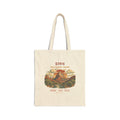 Zion National Park Tote Bag – Vintage The Watchman Natural Canvas Tote – Landscape
