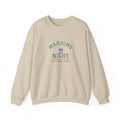 Mahjong Night Varsity Sweatshirt, Tiles Snacks Friends Unisex Crewneck