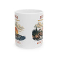 Acadia National Park Mug – Vintage Lighthouse Coast 11oz Coffee Mug – Landscape