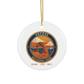 Arches National Park Ornament – Vintage Delicate Arch Ceramic Christmas Ornament – Emblem