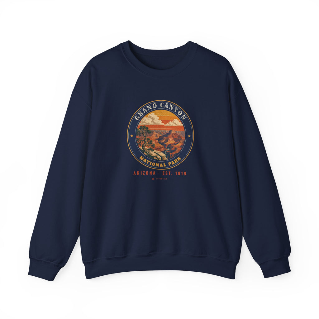 Grand Canyon National Park Sweatshirt – Vintage South Rim Crewneck – Emblem