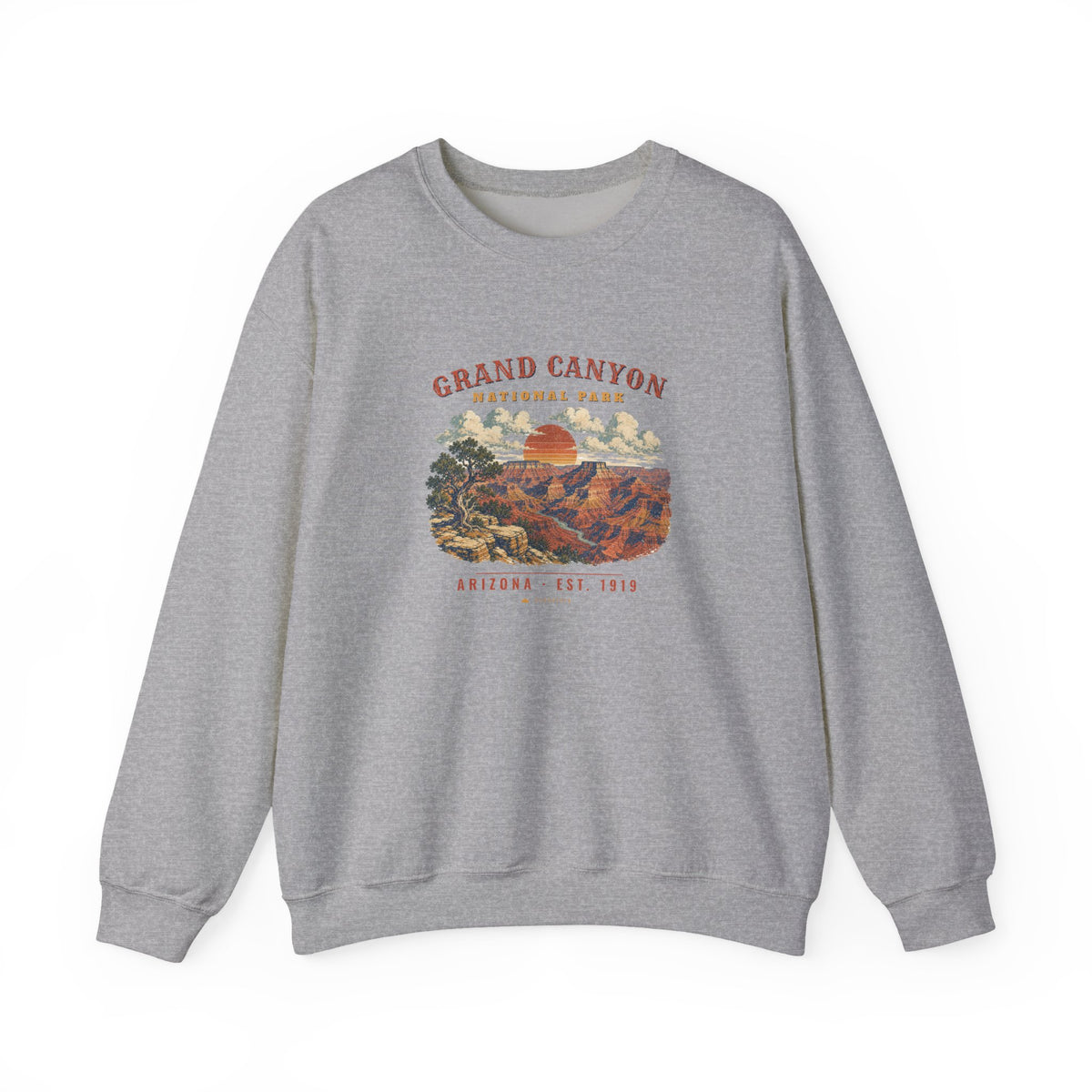 Grand Canyon National Park Sweatshirt – Vintage South Rim Crewneck – Landscape