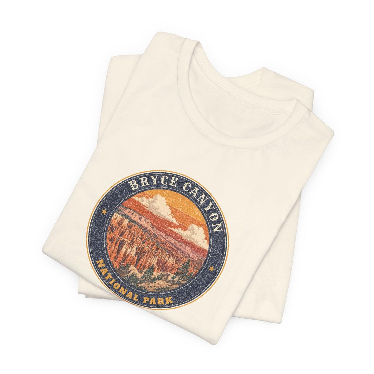 Bryce Canyon National Park T-Shirt – Vintage Hoodoo Amphitheater Tee – Emblem